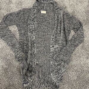 Women's Gray Cardigan Sweater size Medium Large NWOT